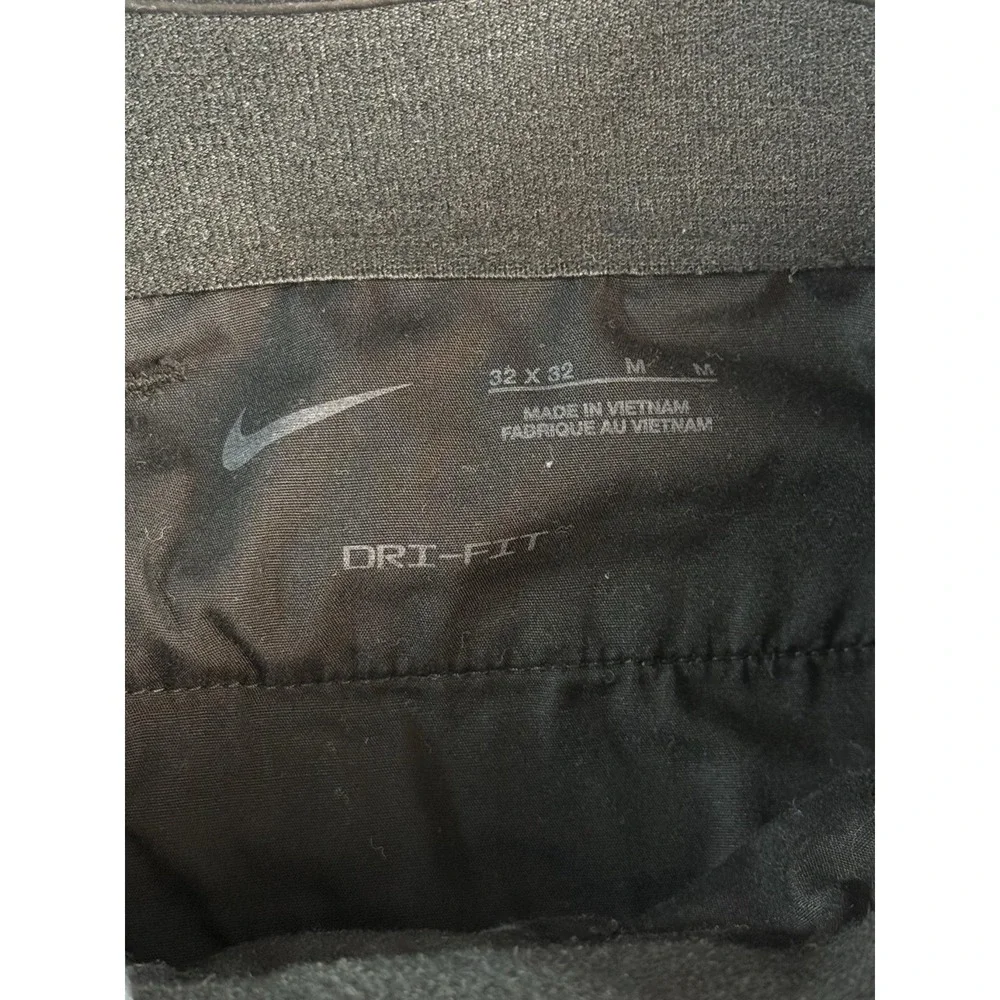 Nike Dri-FIT Pants Mens 32x32 Black Stretch Twill Chino Golf Khakis DA4089-010